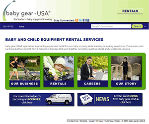 Babygear-USA Web Site